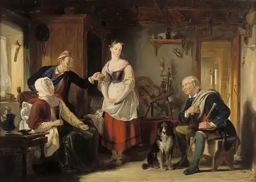 The Ballad of Old Robin Gray by William Allan