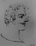 Cassibelane, Butlin #716 c 1819-20 233x176mm - F Bailey Vanderhoef Jr - Ojai California