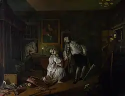 William Hogarth, Marriage A-la-Mode: 5, The Bagnio, c. 1743