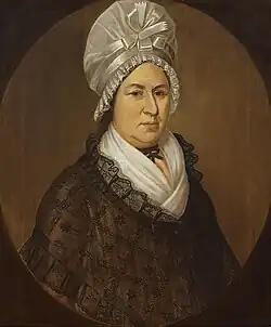 William Jennys - Portrait of Mrs. Israel Ashley - 2002.97.4 - Rhode Island School of Design Museum