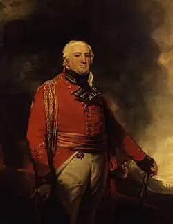 Portrait of William Popham by Martin Archer Shee