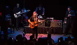 Nelson and his band performing in Washington, D.C., in 2012