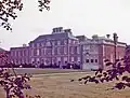 Wimpole Hall, Gibbs' Library on the right