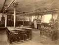 The interior of the lab