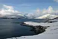 View from Porkeri towards Lopra and Akrar