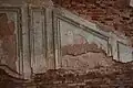 A scarce piece of surviving Carton Pierre plasterwork (a form of papier-mâché) in the Staircase Hall