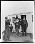 Peter Doran to the right