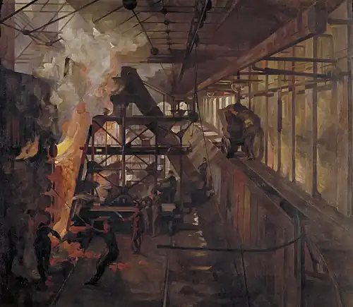 Women Working in a Gas Retort House- South Metropolitan Gas Company, London