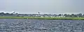 Looking toward Freeport's "Nautical Mile" along Woodcleft Canal from Long Creek