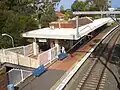 'Old' Woolooware railway station, facing east.1