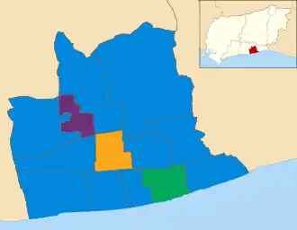 2014 results map