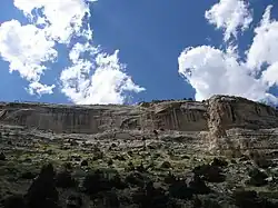 Canyon walls