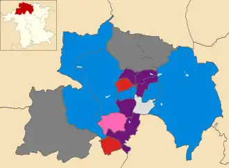 2014 results map