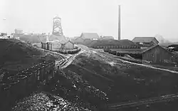 The Longpendu well of the Montchanin coal mines.