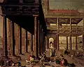 Christ expelling the merchants from the temple