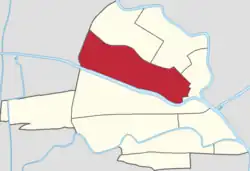 Location within Hongqiao District