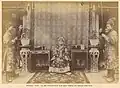 Young emperor Thanh Thai's enthronement