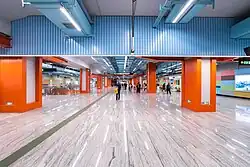 Line 7 concourse