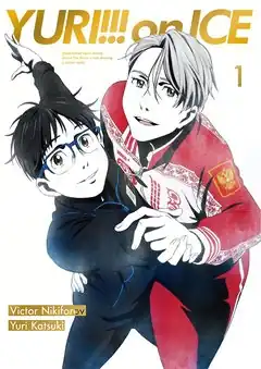 Illustration of Yuri K. skating with Victor