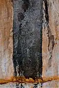 Stains on rocks, Madagaskar