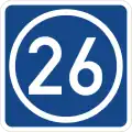 Sign 406-50 Exit number