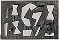 Zelda Nolte sculpture maquette poured concrete c.1964-5