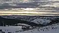 View from Tornik in the winter