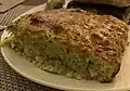 Zucchini slice (cropped)