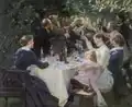 Sparkling wine, festival wine by Peder Severin Krøyer, 1888, Gothenburg Museum of Art