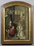 Virgin with the vision of Bernard of Clairvaux, c. 1495, Museum Catharijneconvent.
