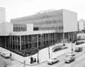 The Bindon and Wright library, which replaced the Carnegie Library on the same site, stood for over 41 years.