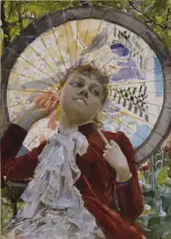 Anders Zorn, Castles in the Air, 1885