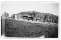 The housing at Jay Creek in 1937 or 1938