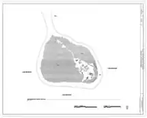 Later diagram of the island