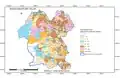 Map of Sakleshpur Taluk as per 2011 Census
