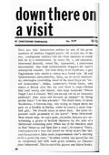 Down There on a Visit, a serious 1962 novel by gay author Christopher Isherwood